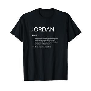 Jordan Is The Best Funny Name Definition Jordan T-Shirt